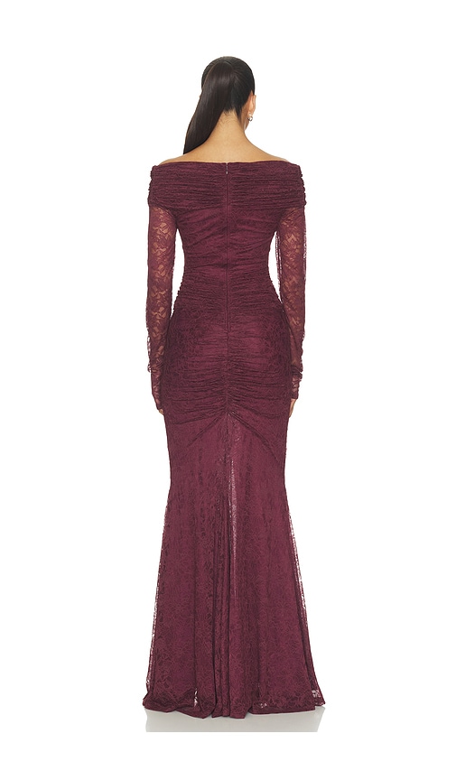 MISHA The Kali Ruffle Lace Dress | Thumbnail 3 MISHA The Kali Ruffle Lace Dress | Thumbnail 3