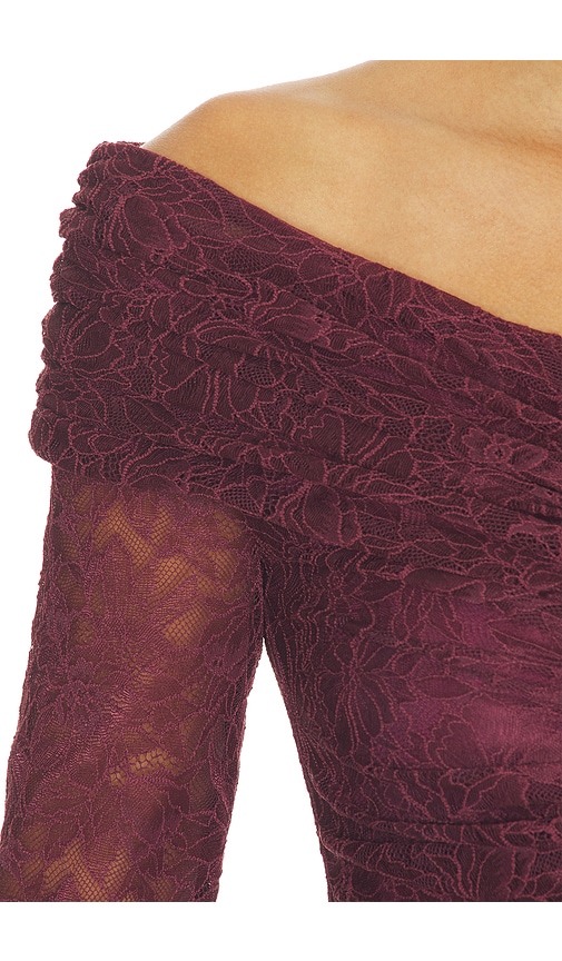 MISHA The Kali Ruffle Lace Dress | Thumbnail 4 MISHA The Kali Ruffle Lace Dress | Thumbnail 4