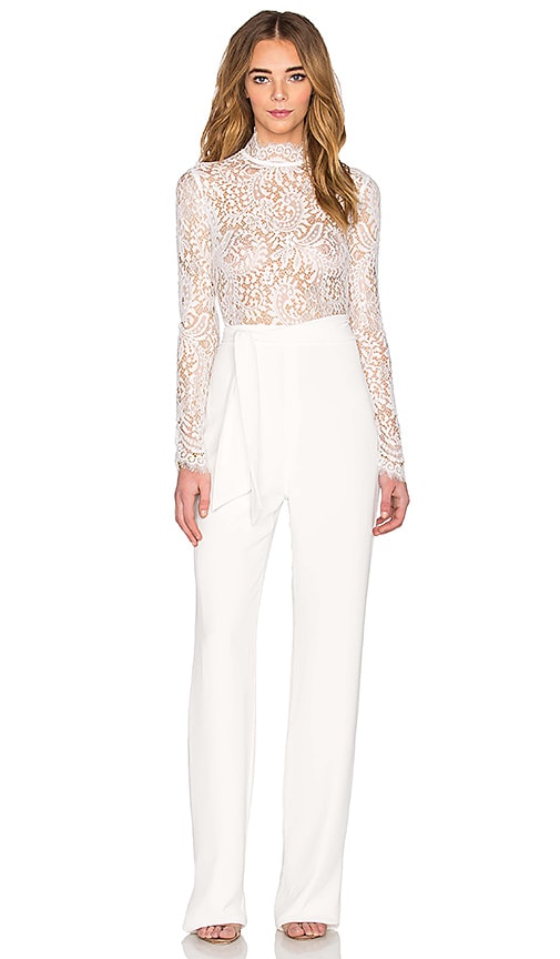 misha lace jumpsuit