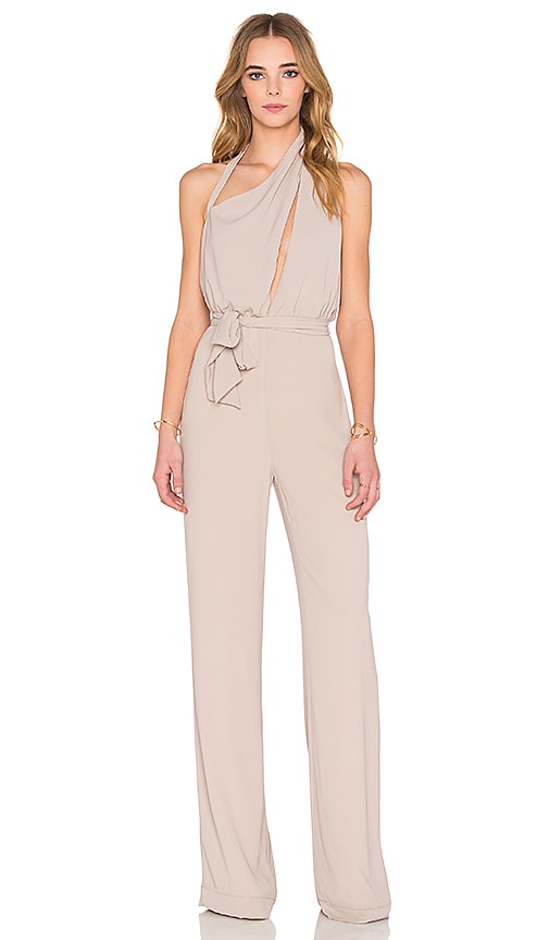 Misha Collection Caprice Pantsuit in Mousse | REVOLVE