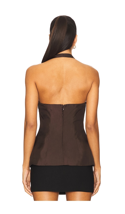 Misha Oberteil The Alusia In Chocolate. Größe S. Also In Xs, M, L, Xl. 