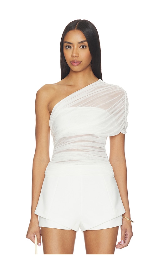 MISHA The Interwoven Silk Top