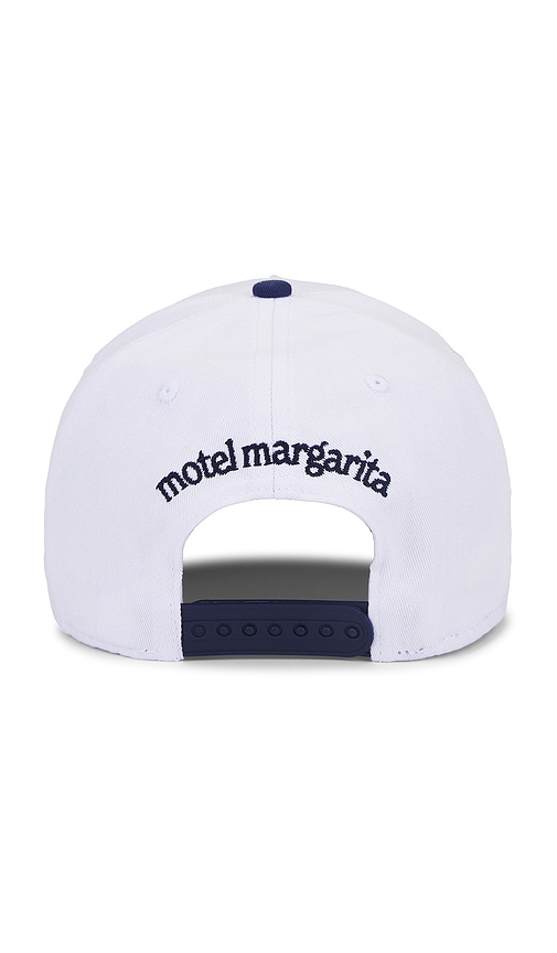  Motel Margarita Baseballkappe Crest In White. 