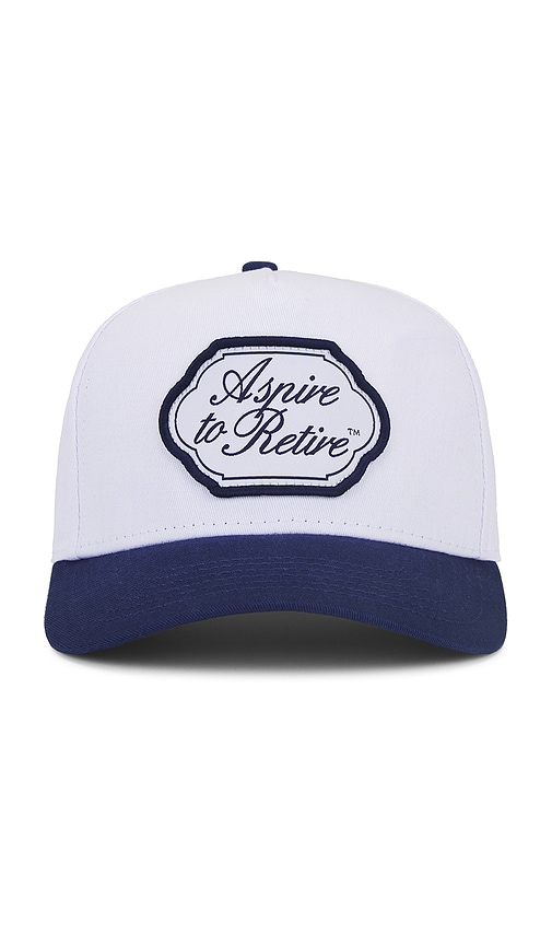 Motel Margarita Crest Snapback In White