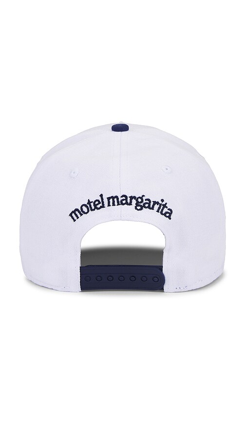Motel Margarita Crest Snapback In White