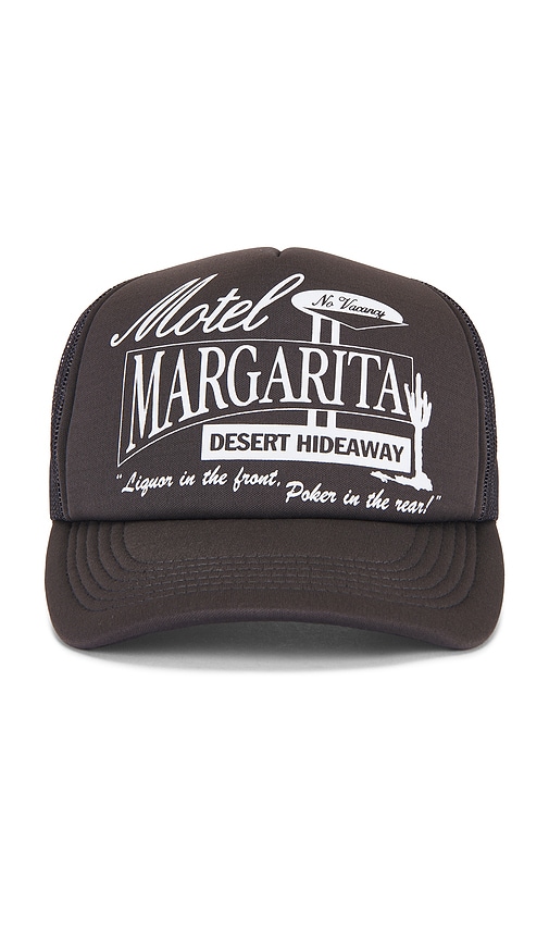 Hideaway Trucker Hat in Black.