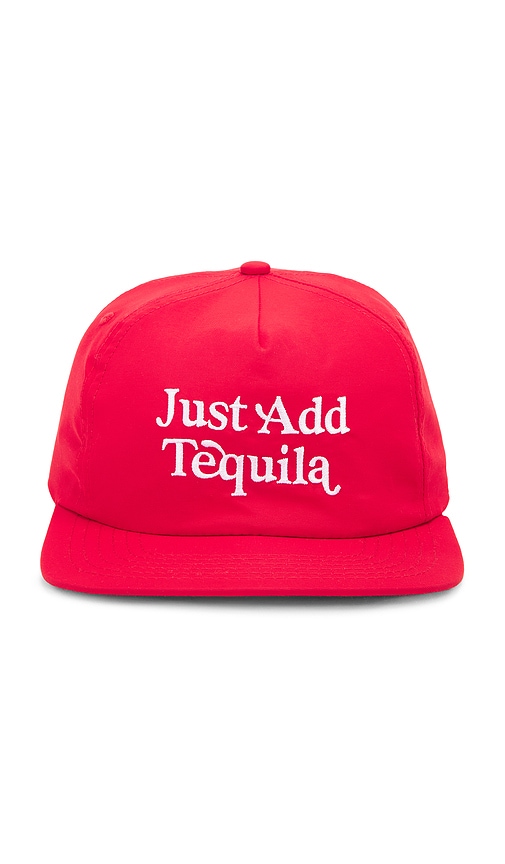 Shop Motel Margarita Just Add Tequila Snapback Hat In Red