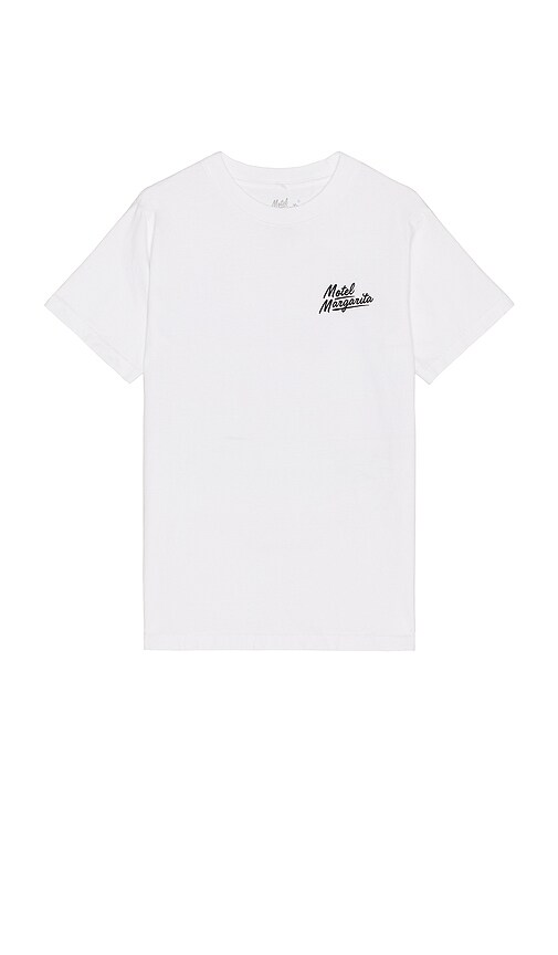 Shop Motel Margarita Do Not Disturb Tee In White