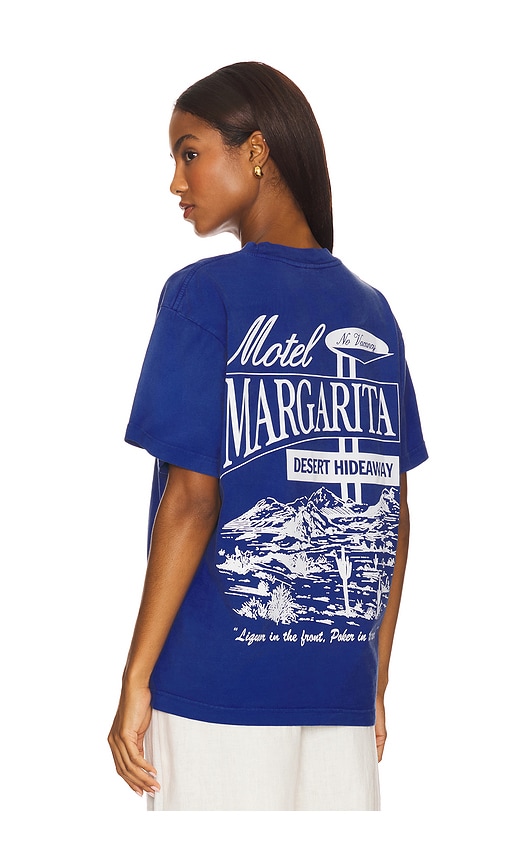 Hideaway Tee in Royal. - size XL/1X (also in L, M, S)