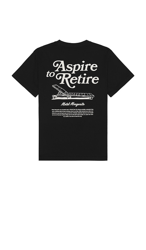 Motel Margarita Lounge Tee In Black
