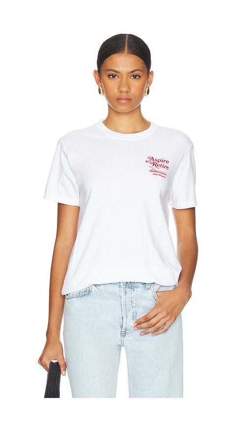 Shop Motel Margarita Lounge Tee In White