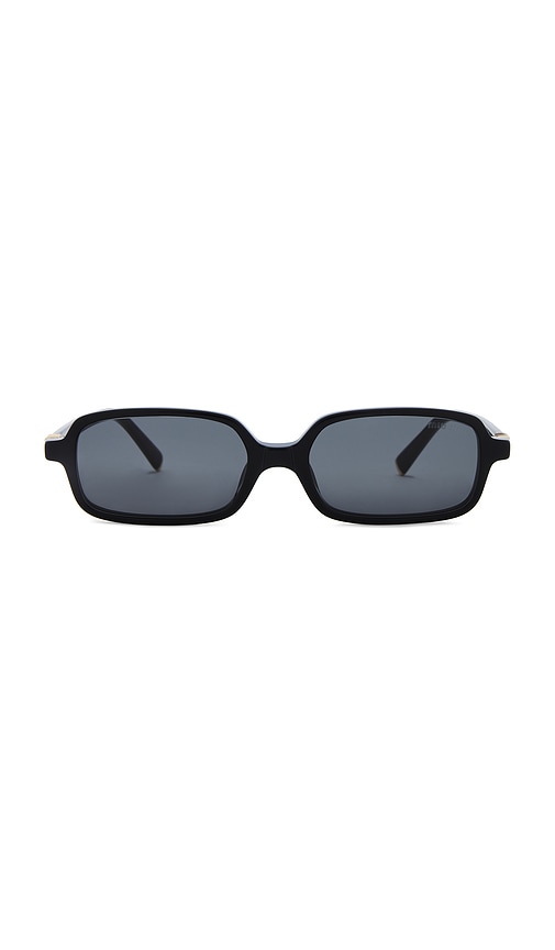 Miu Miu Rectangle Sunglasses In Black