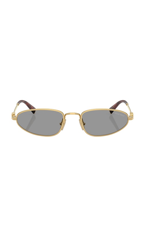 Narrow Oval Sunglasses