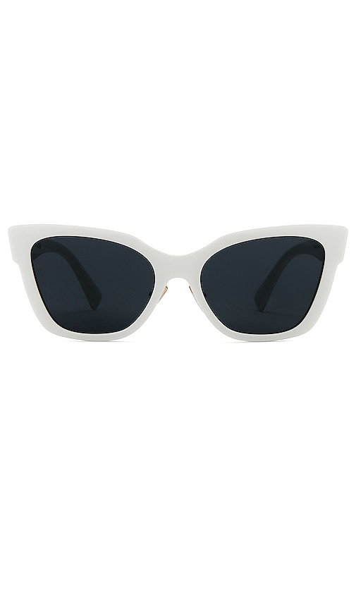 Miu miu white cat sales eye sunglasses