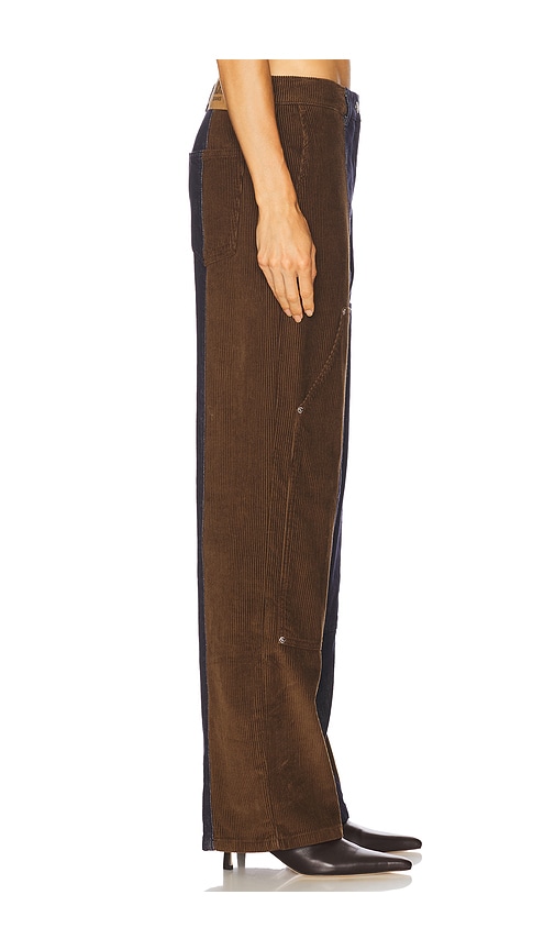 Moschino Mid Rise Straight Leg Jeans In Multi