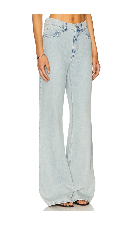 Moschino Low Rise Bootcut In Blue