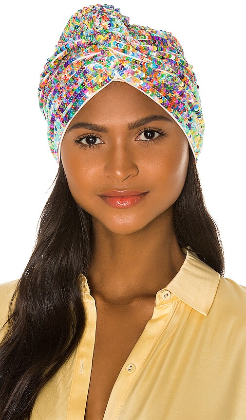 Mary Jane Claverol Bardot turban Maryjane Claverol Philo Turban in Ivory | REVOLVE main image 2
