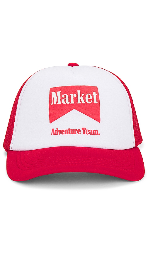Shop Market Adventure Team Trucker Hat In 红色