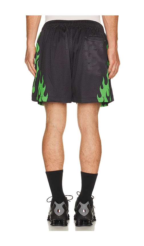 Market Toxic Flames Mesh Shorts | Thumbnail 3 Market Toxic Flames Mesh Shorts | Thumbnail 3