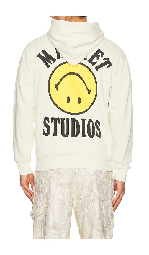 Market Smiley Upside Down Lockup Hoodie