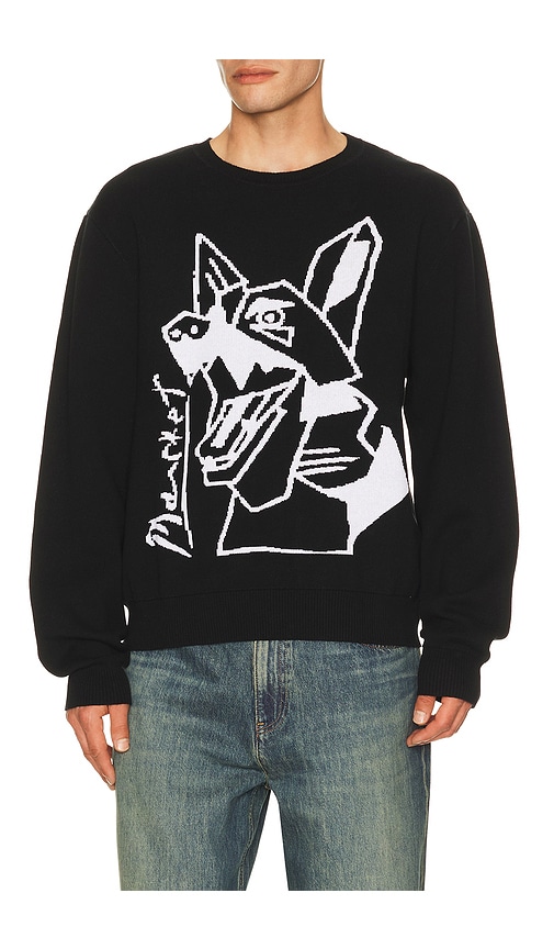 Market Cubism Beware Knit Sweater