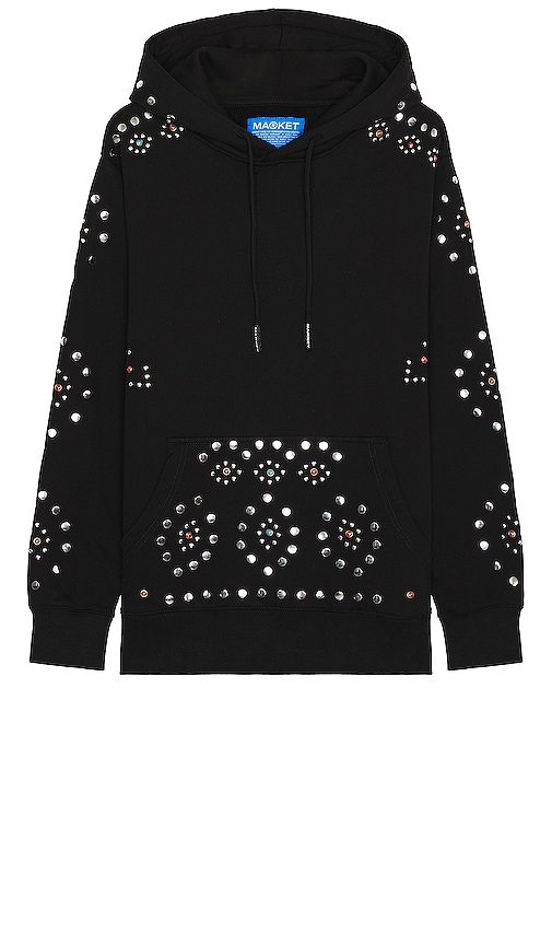 Studded hoodie best sale