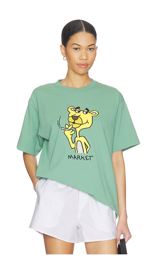 Market Yellow Panther T-Shirt