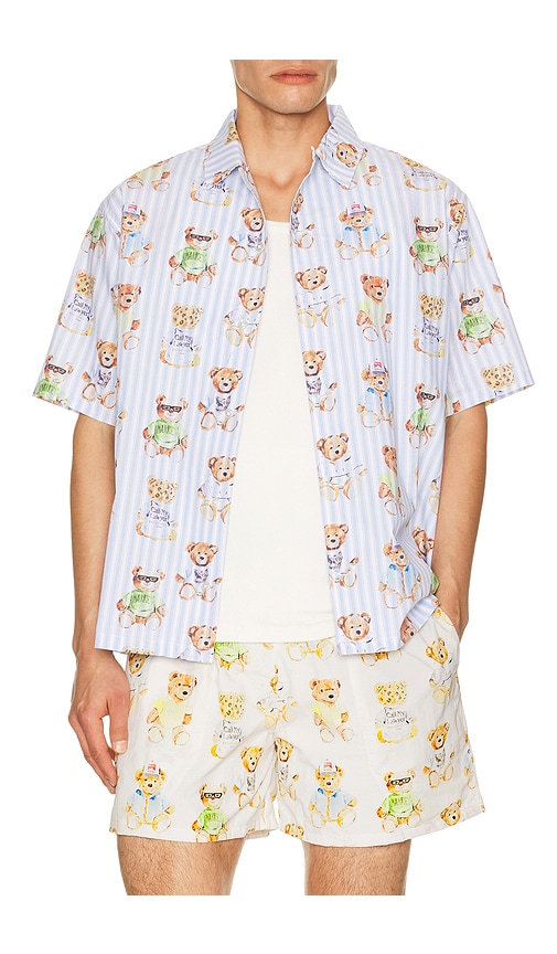 Market Teddy Striped Woven Shirt