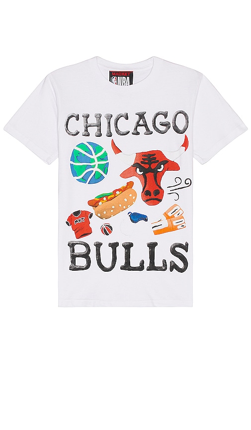 Market Bulls T-shirt In White