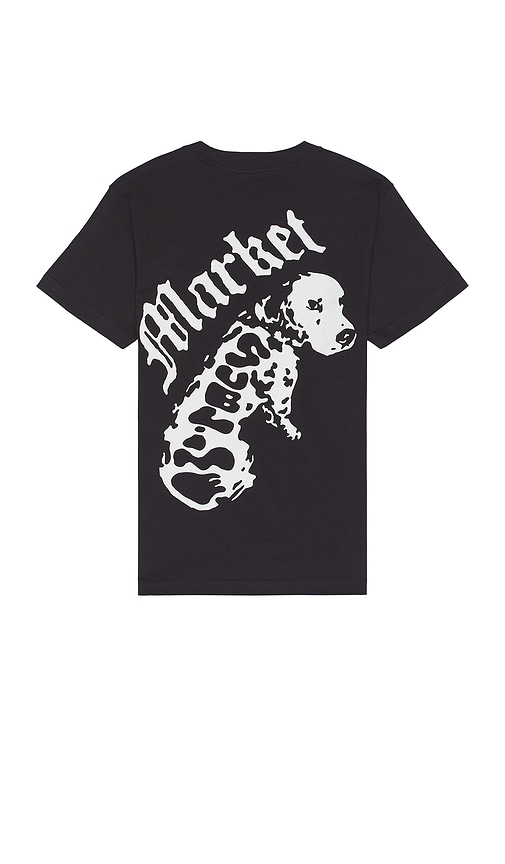 Shop Market Sublime Garden Grove Dog T-shirt In É»‘è‰²