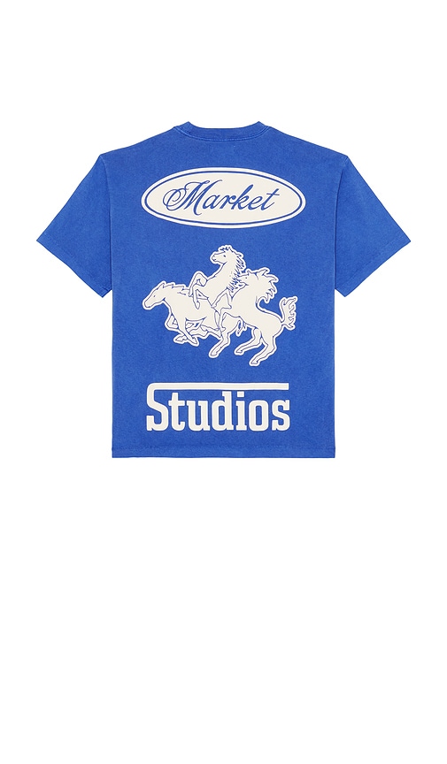 Stallion Tee in Royal. - size M (also in S) - Market - Modalova