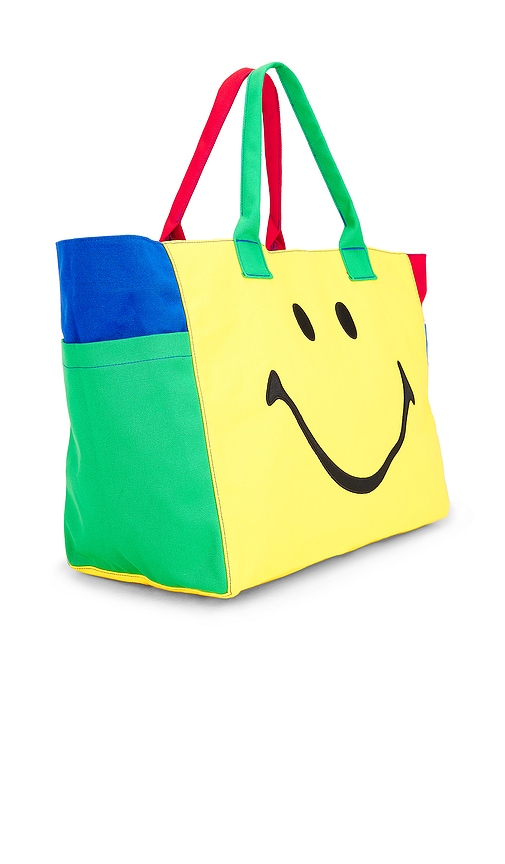  Market Tote-bag In Yellow,blue. 