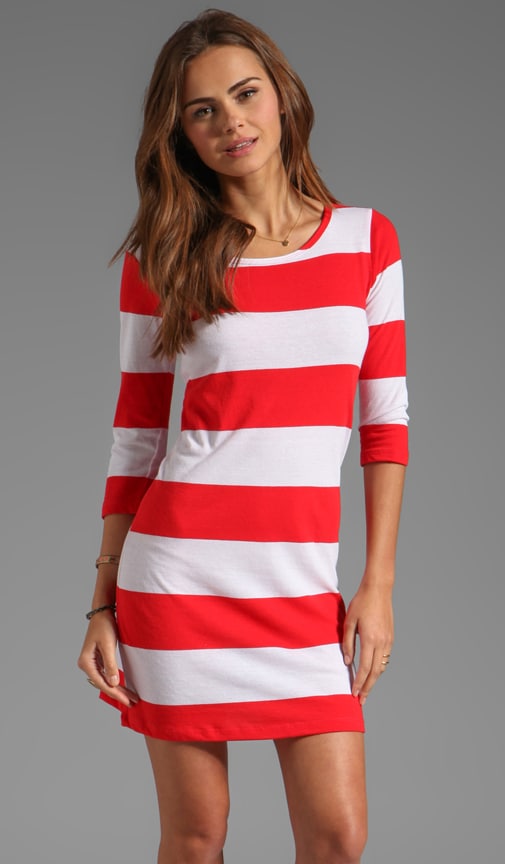 Wide Stripe Adriana Dress