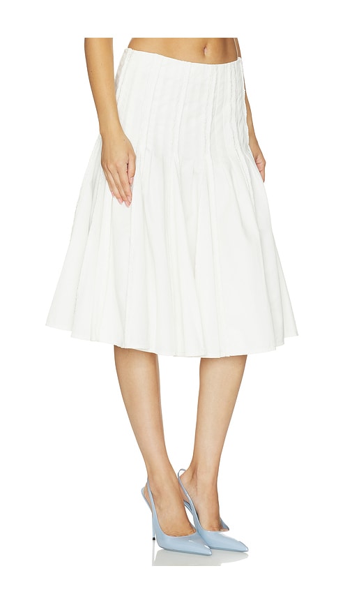 Markgong Pleated Midi Skirt | Thumbnail 2