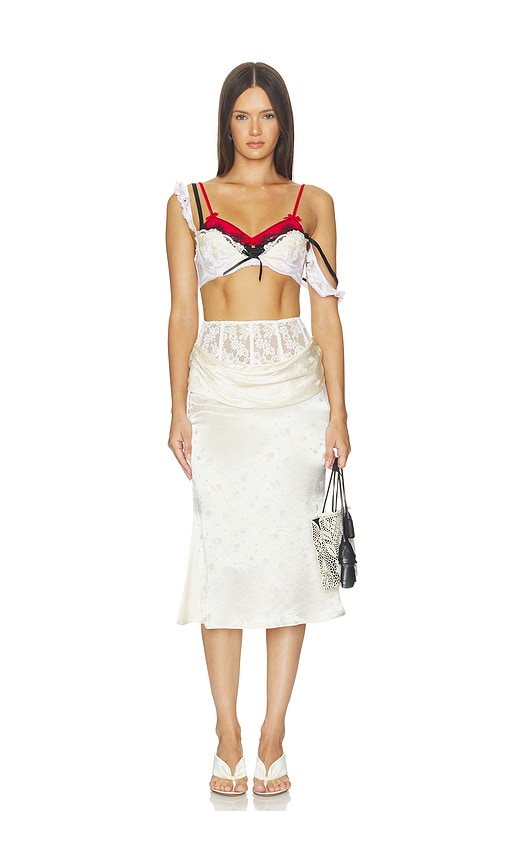 Markgong Lace Mermaid Skirt | Thumbnail 5 Markgong Lace Mermaid Skirt | Thumbnail 5
