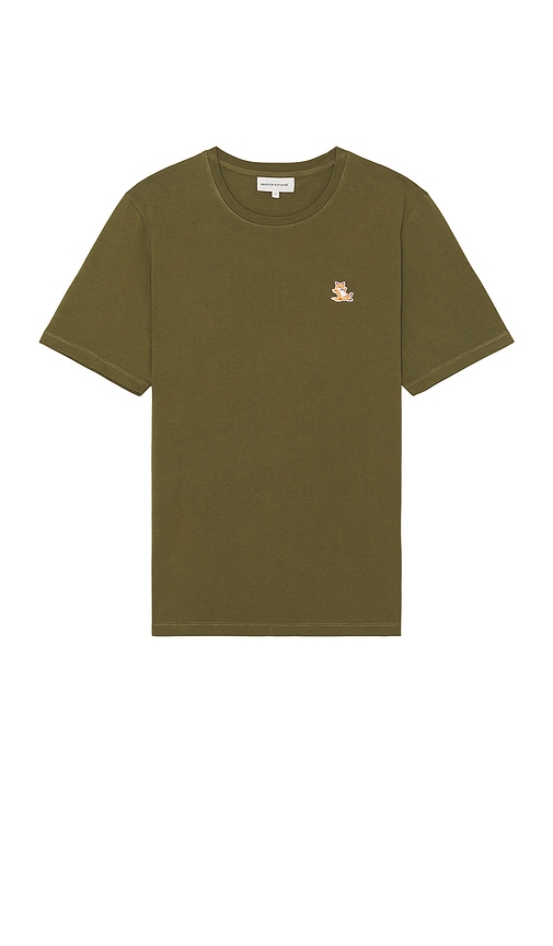 MAISON KITSUNÉ CHILLAX FOX PATCH REGULAR T-SHIRT