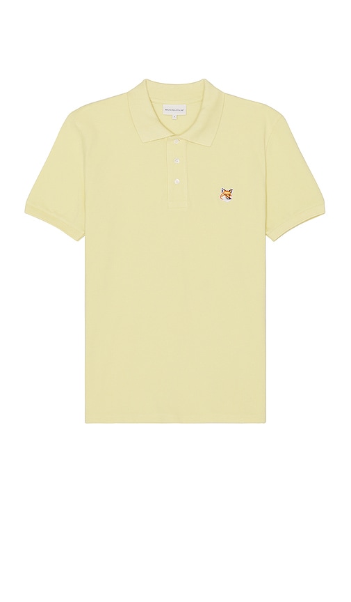 MAISON KITSUNÉ FOX HEAD PATCH REGULAR POLO