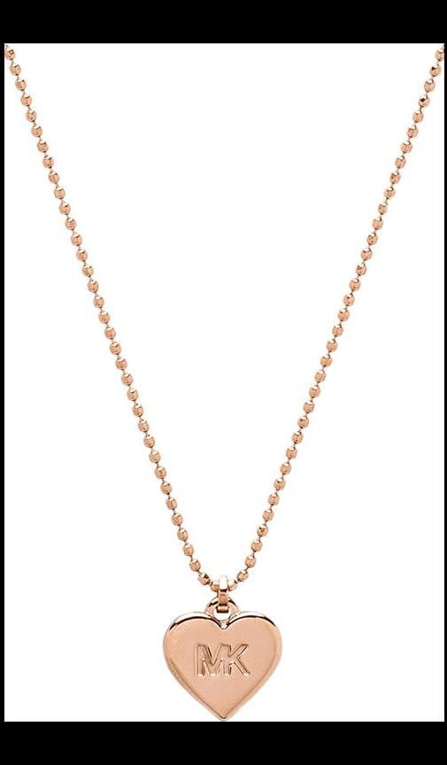 michael kors charm necklace