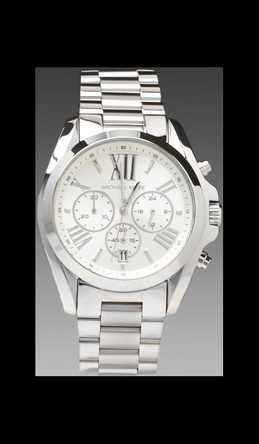 watch michael kors silver