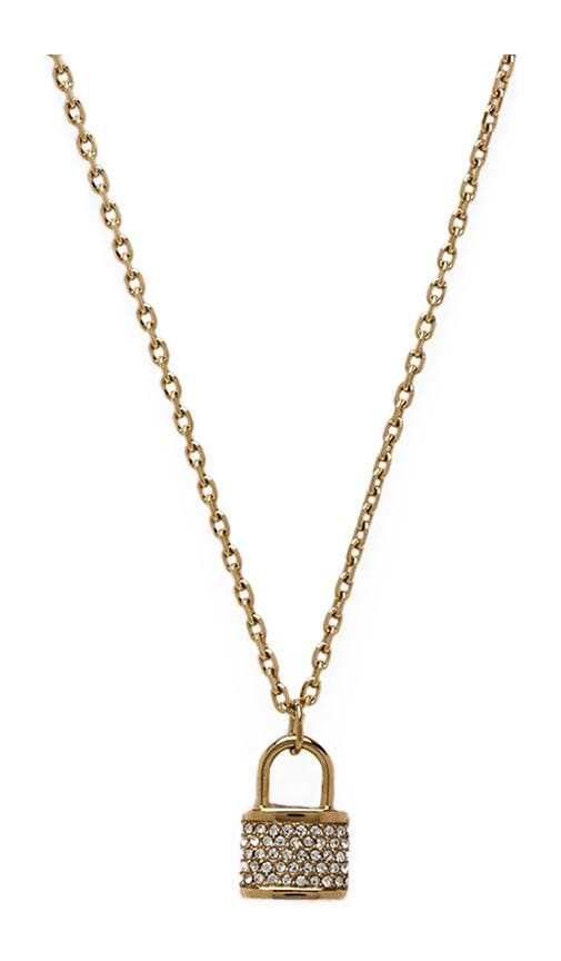 Michael Kors gold lock necklace​ - $120 New With Tags - From Frankieandlu