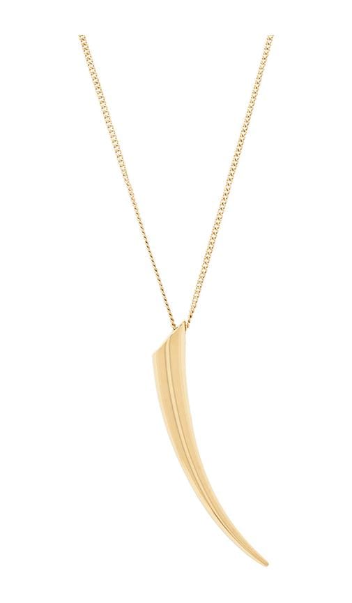 michael kors horn pendant necklace