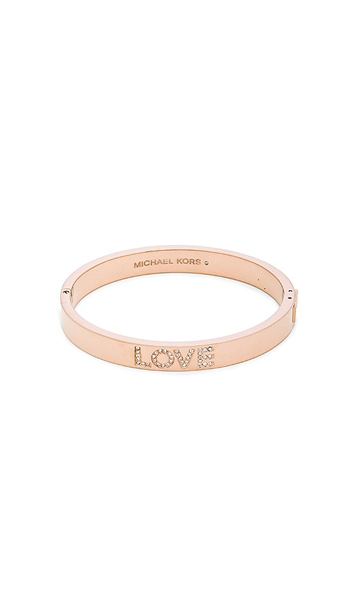 michael kors hinged bracelet