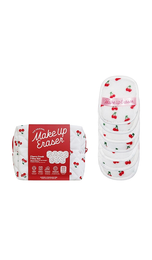 Makeup Eraser 7-day  Set In Red