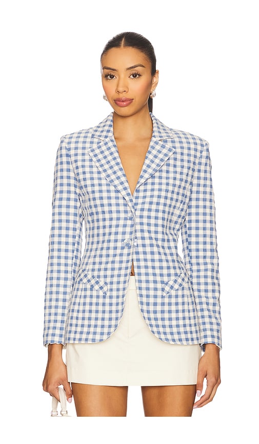 Fitted Blazer in Blue. - size S (also in M, XS)