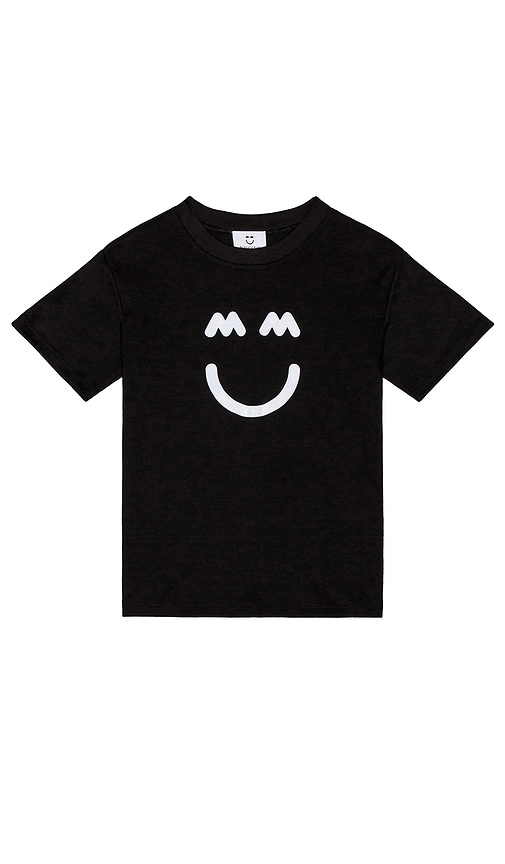 Miles And Milan Babies' Shirt Happy In Black