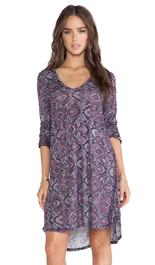 Kyle Long Sleeve V-Neck Dress