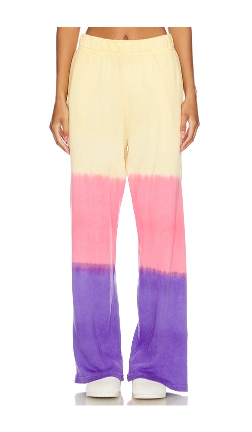 Shop Michael Lauren Mabel Wide Leg Pant In Spumoni