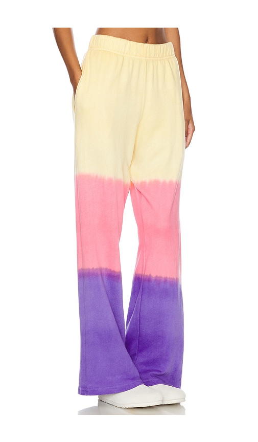 Shop Michael Lauren Mabel Wide Leg Pant In Spumoni