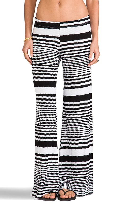 Cutter Zig Zag Wide Leg Pant