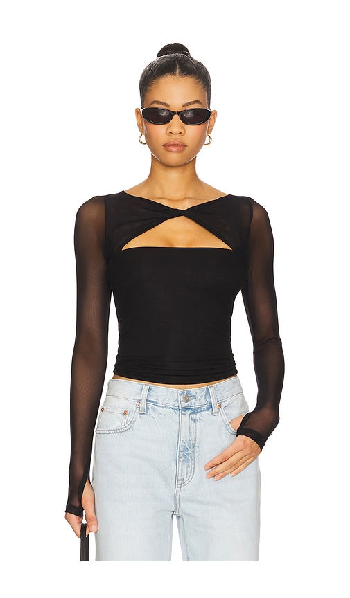 Velo Knotted Neck Top in . Size M, S, XL, XS - Michael Lauren - Modalova